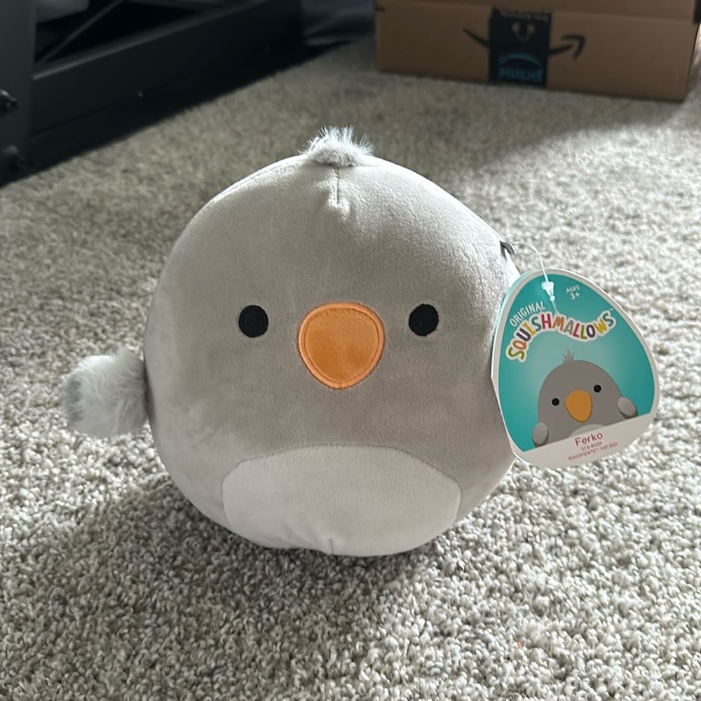 8” Ferko the shoebill crane Squishmallow